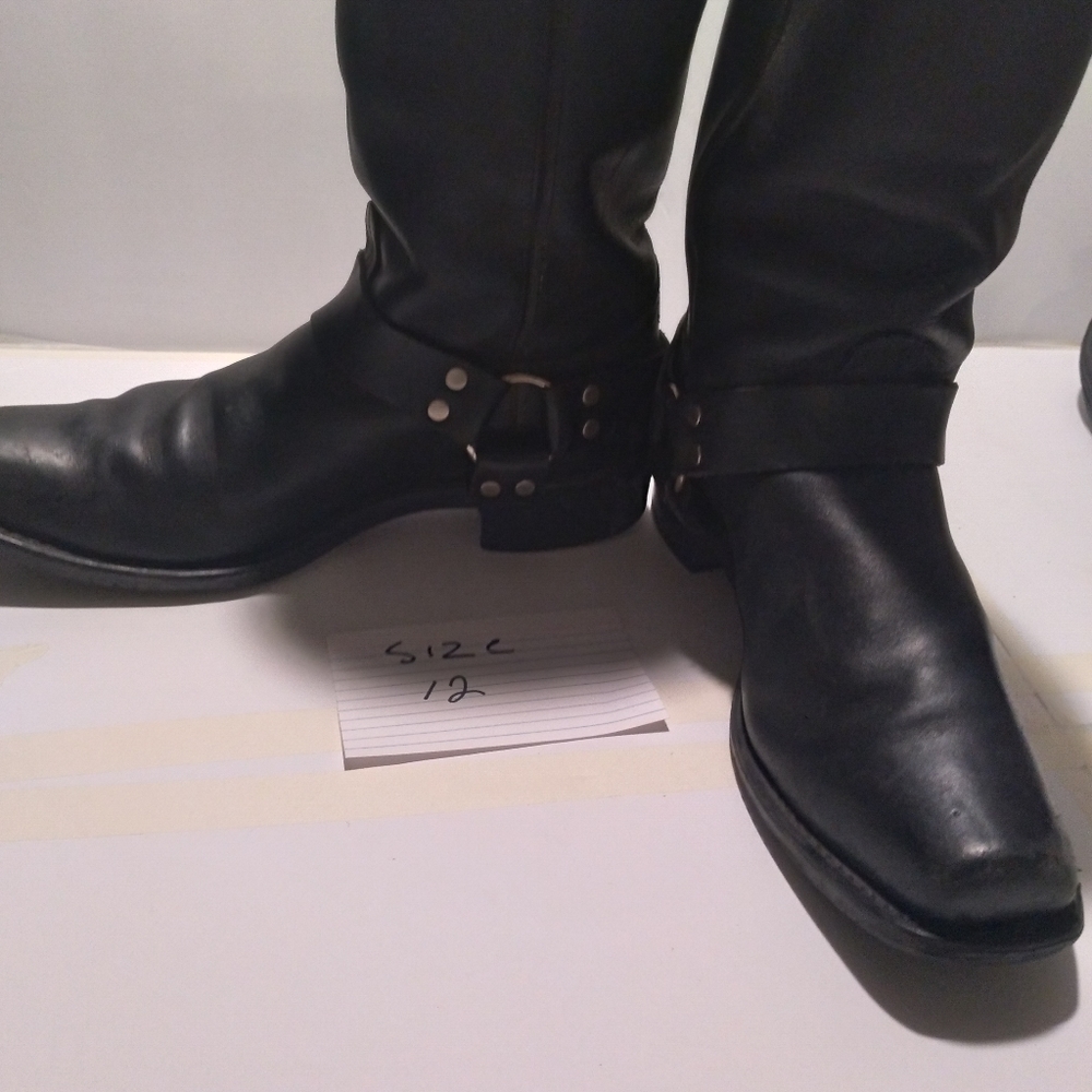 Double HH Boots Steel Toe Leather Mens US 12